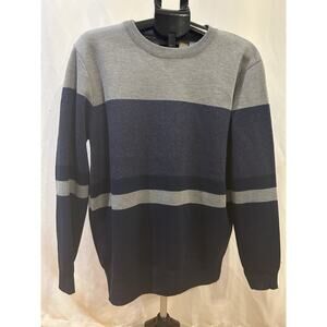 Day & Age Striped Sweater Men's size L